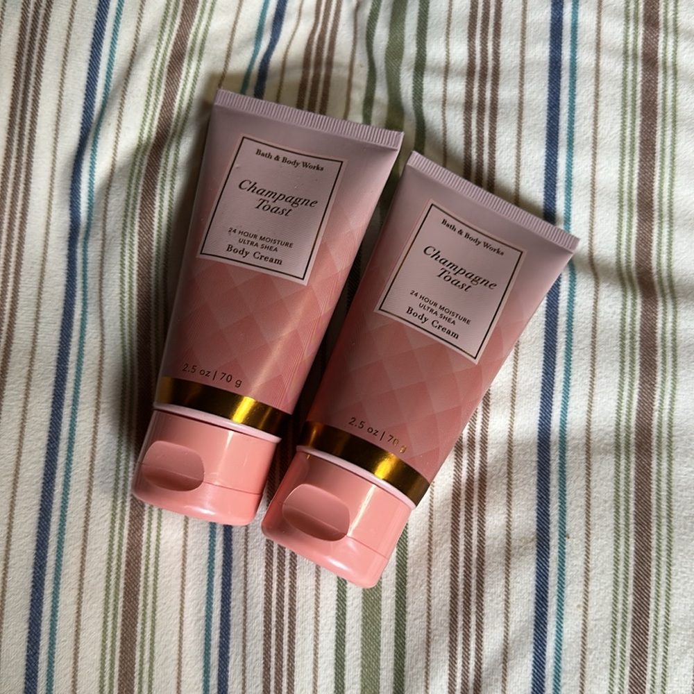 Bath & Body Works Champagne Toast Body Cream Mini - Picture 3 of 8